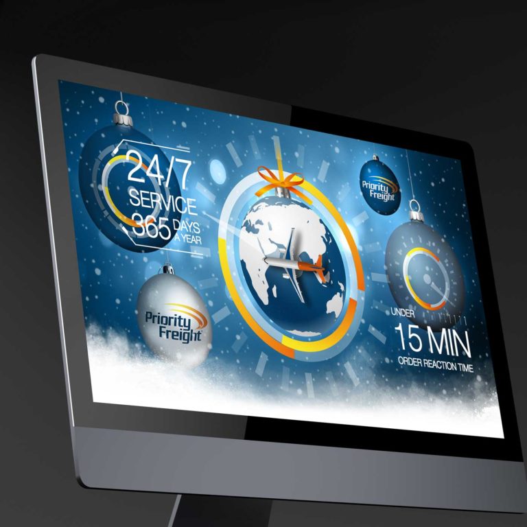 Priority Freight Christmas Animation - featured image