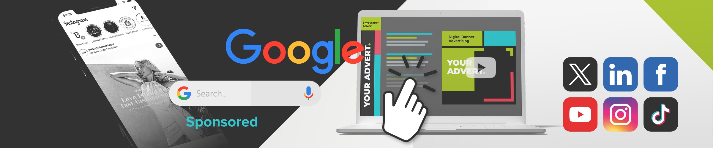 Online Advertising and PPC Banner